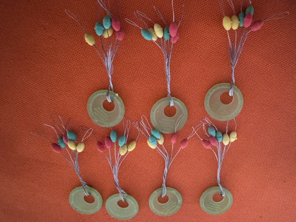 Float Stops 60 MEDIUM X OVAL Stops Rubber Grip Braid Fishing Lines Braid Stops