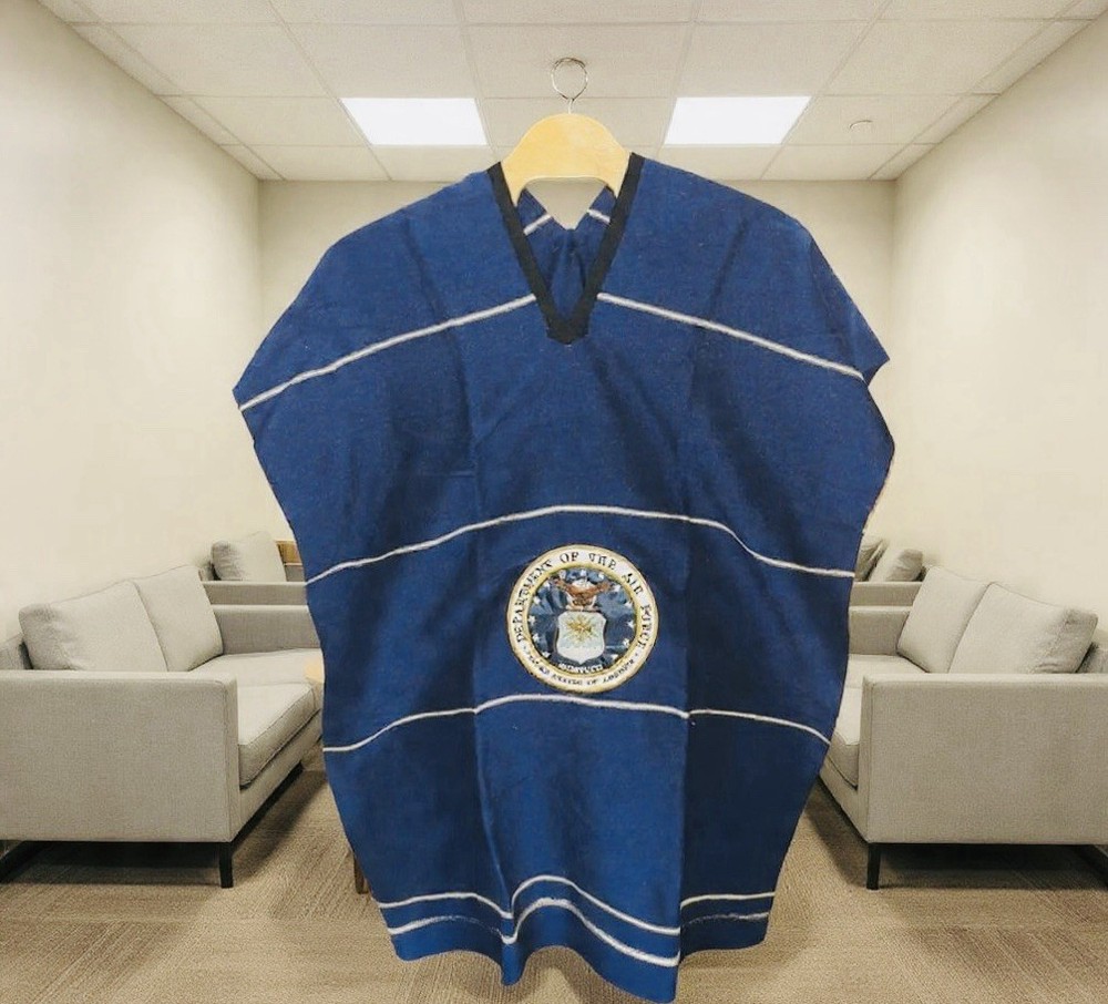 Air Force Custom Made Military Unisex Poncho