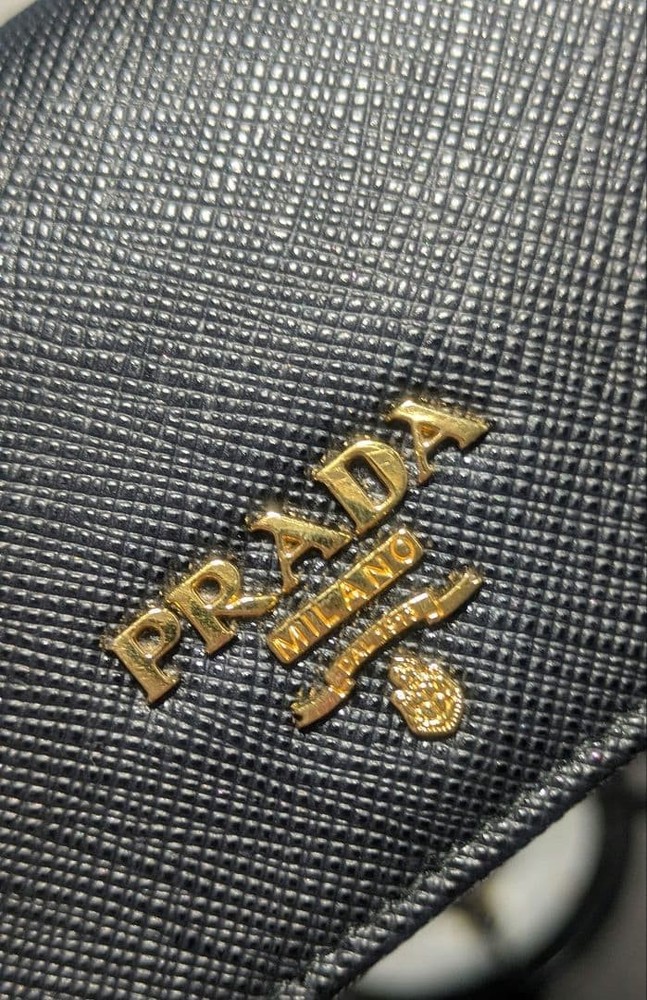 PRADA Business Card Holder Black