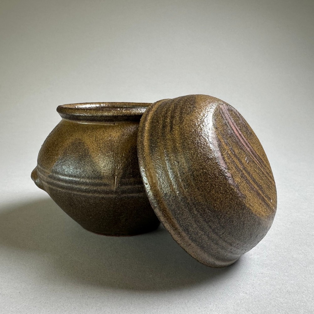 Korean Earthenware Onggi Handmade Ceramic Fermentation Storage Vessel Kimchi S