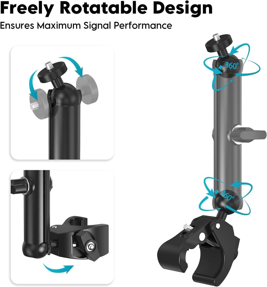 Adjustable Clamp for Starlink Mini
