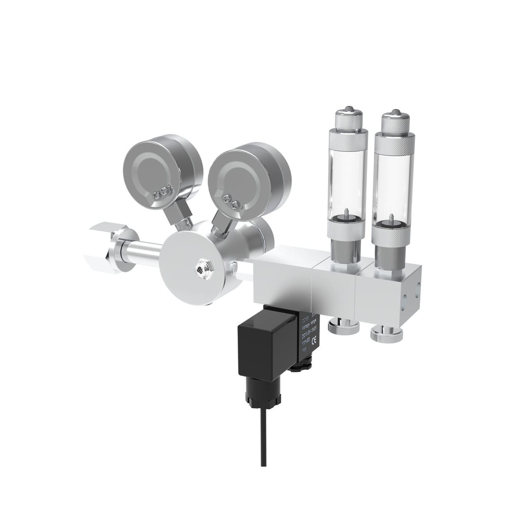 FZONE Pro Series Aquarium Dual Stage CO2 Regulator Adjustable Output Pressure...