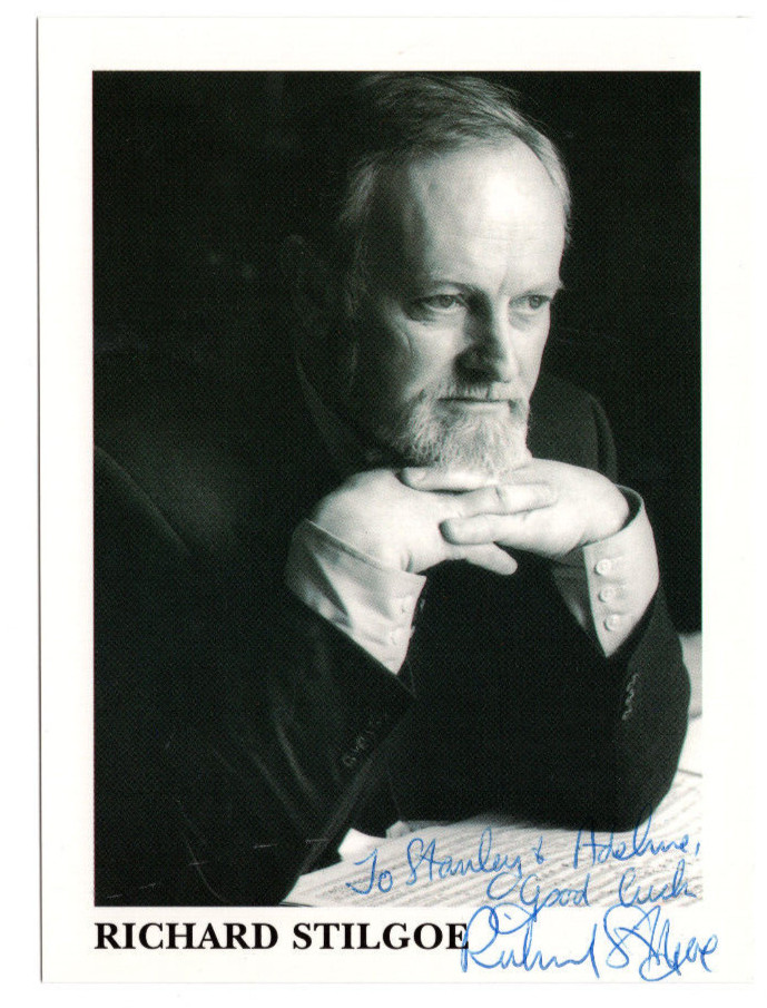 Richard Stilgoe Signed 4 x 6 Postcard / Autographed Opera Singer