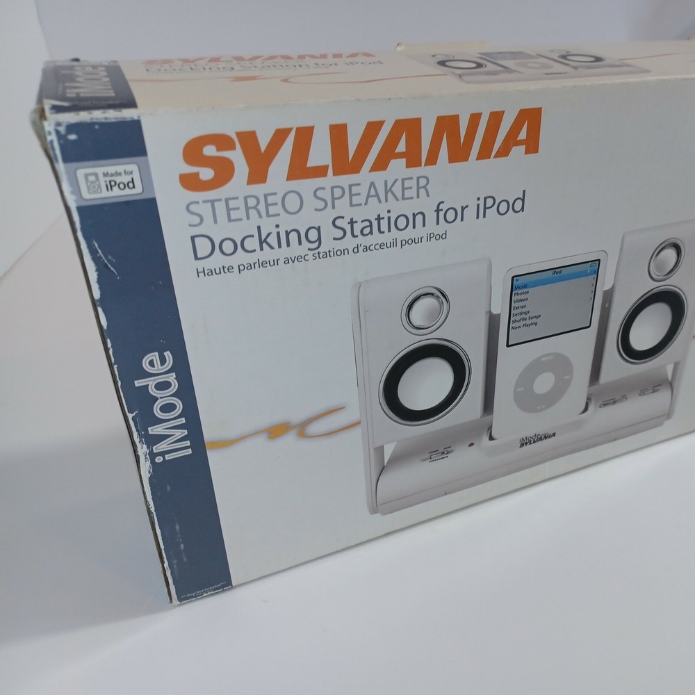 Sylvania iMode SIP299 Portable Mini System for iPod Tested and Works
