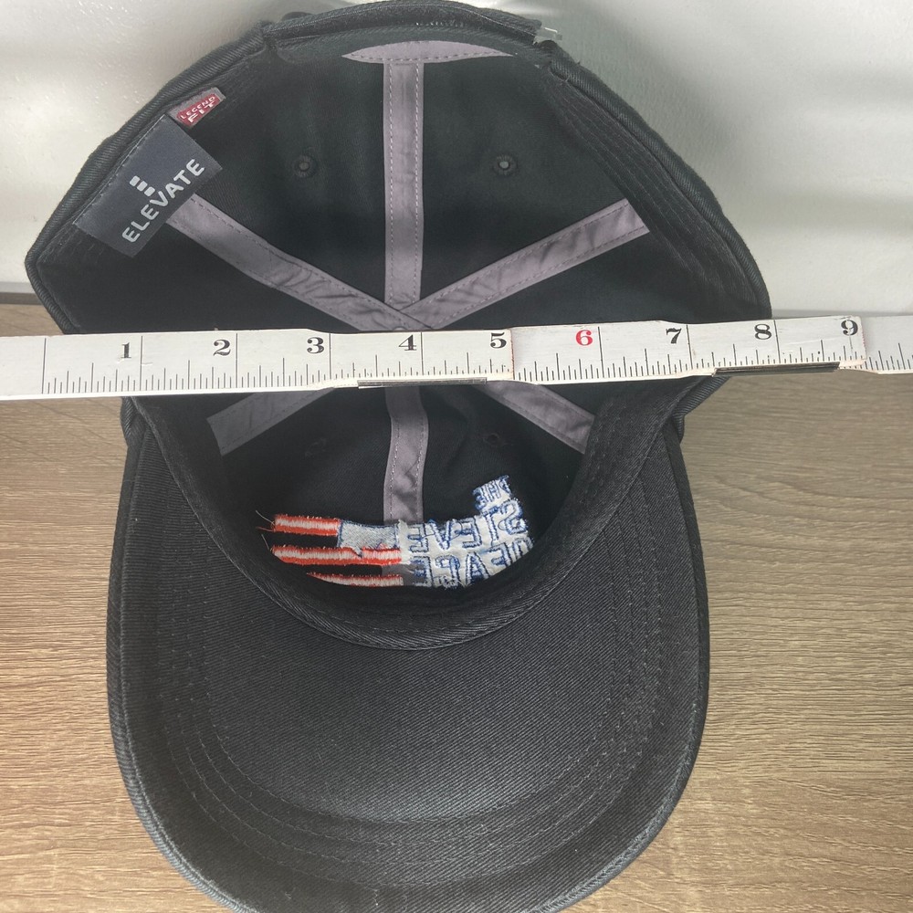 The Steve Deace Show Hat Cap Strap Back One Size Black Mens Adjustable Elevate