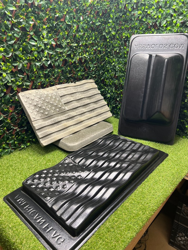 American Flag Concrete Mold Set