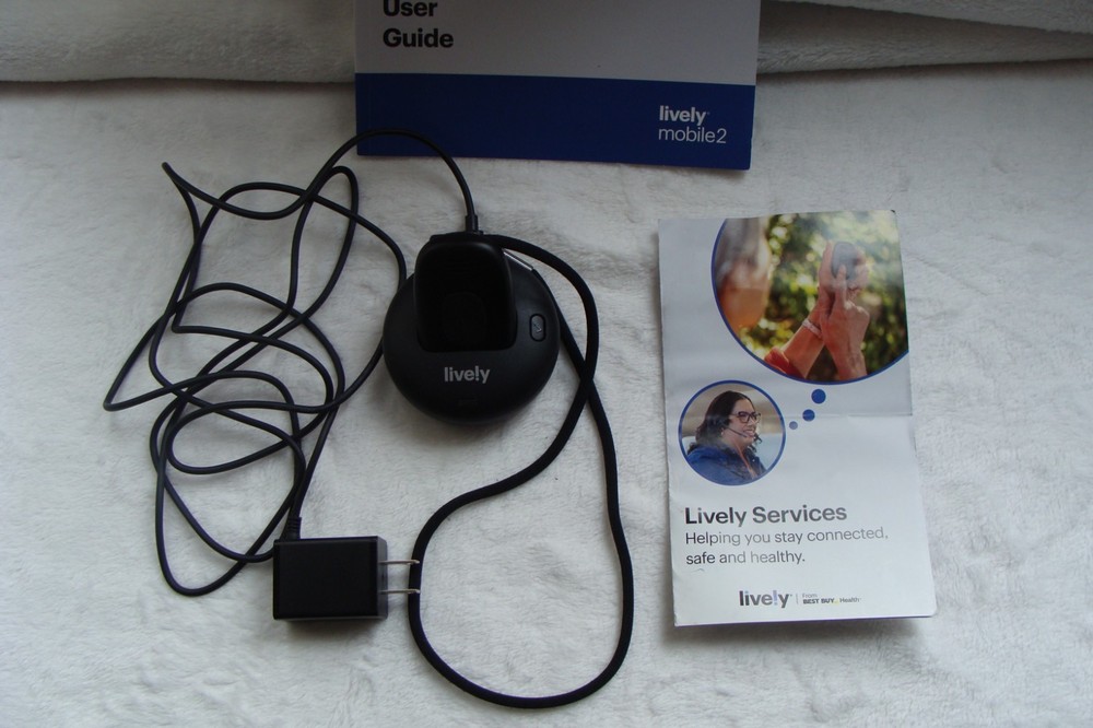 Lively Mobile medical alert device with User Guide