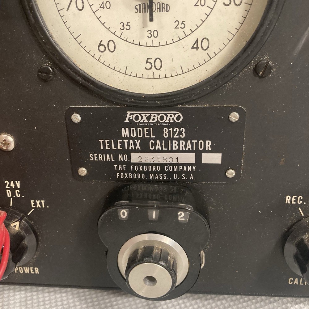 Foxboro Telefax Calibrator 8123 *USED*