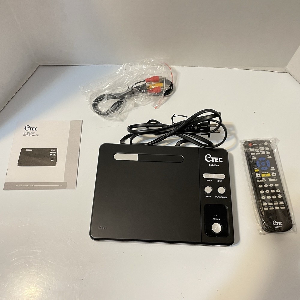 etec DVD2009 Player With Remote Control