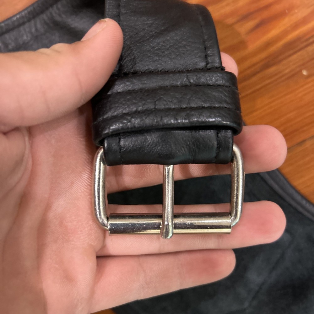 100% Real, High Quality Leather Motorcycle Chaps