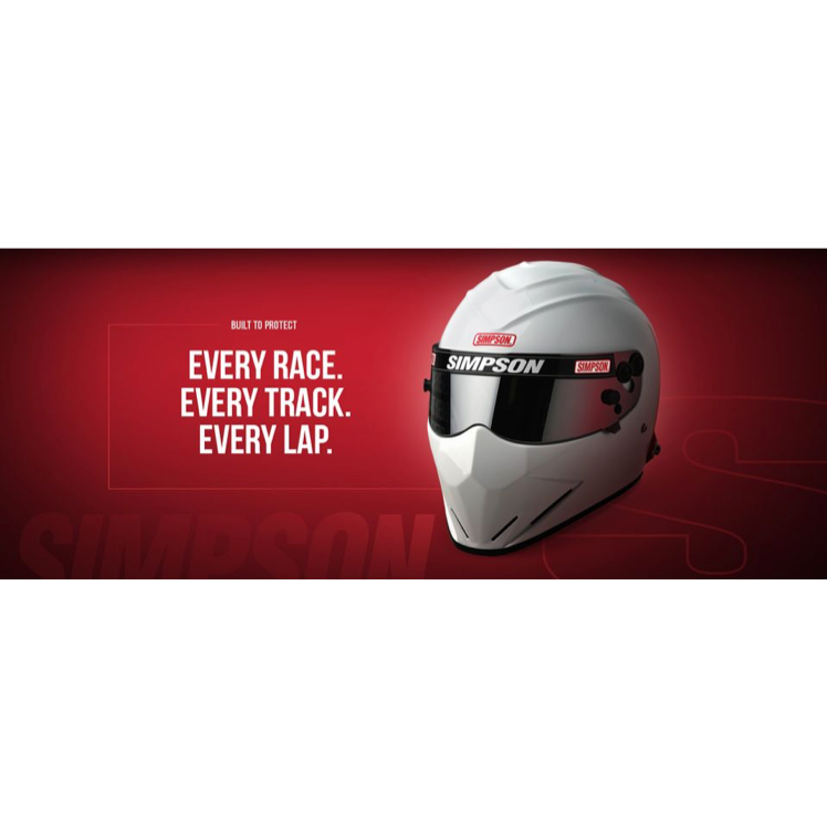 Simpson Motorcycle Helmet Replacement Shield Dark Smoke #M30DSS