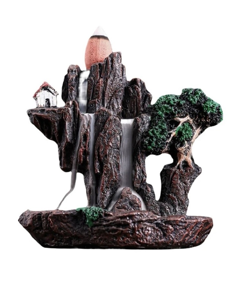 incense burner Rockery WaterFall