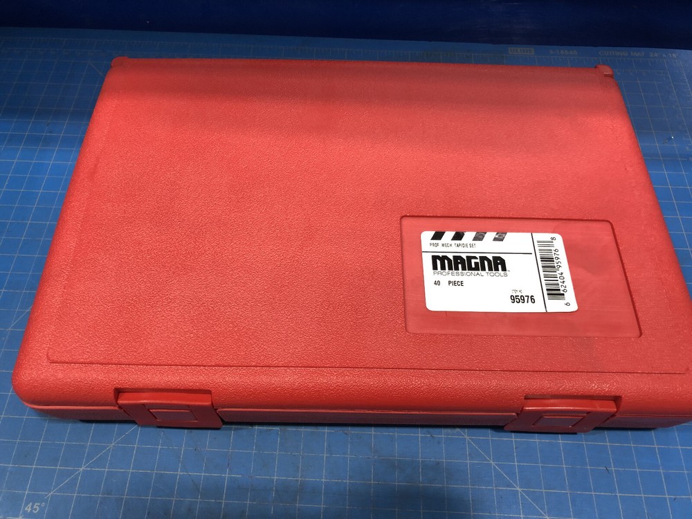 95976 Magna Professional Tools 40pc Tap & Die Set