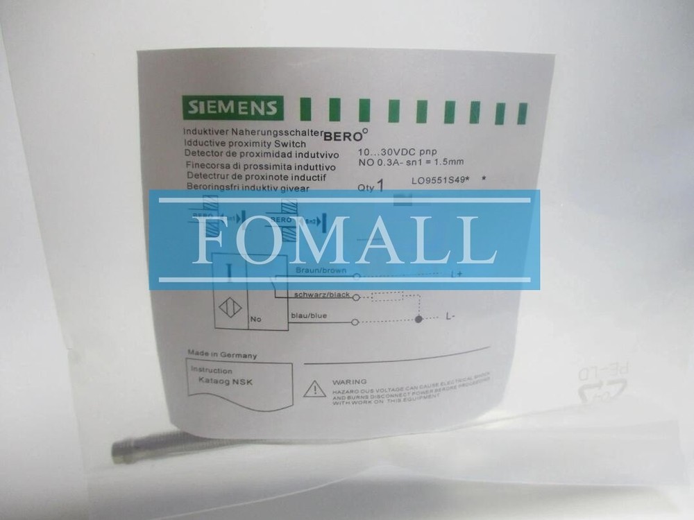 1Pcs New Proximity Switch Sensor 3RG4013-0GB33