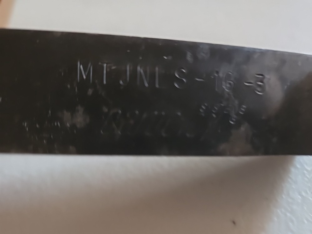 CARBOLOY MTJNLS- 16-3 Toolholder