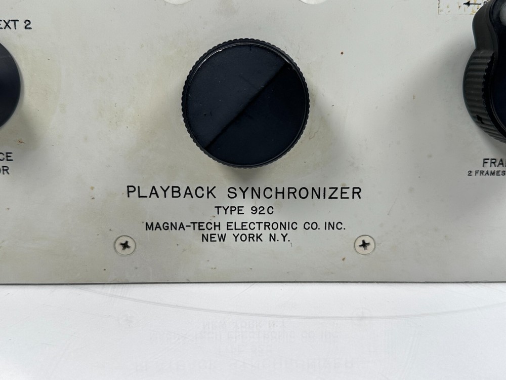 MAGNA-TECH Playback Synchronizer Type 92C