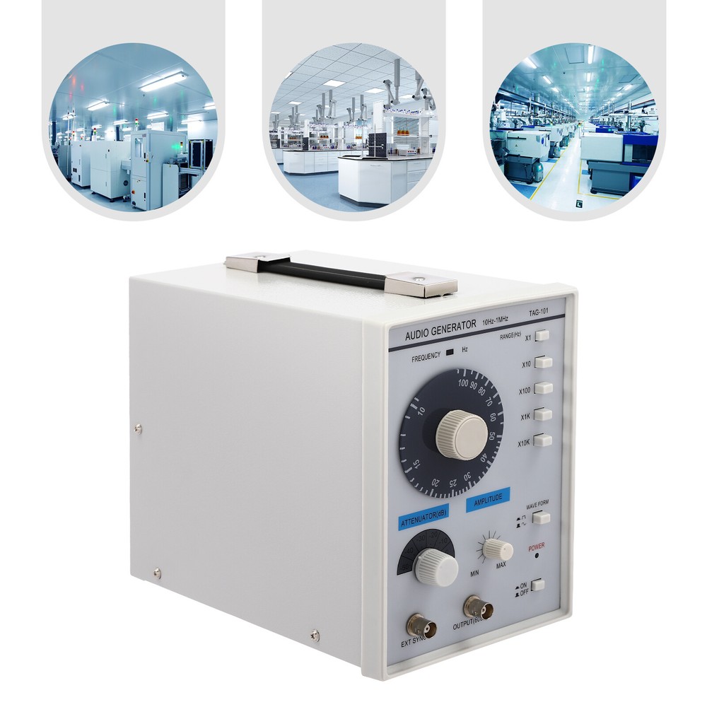 Precision Low-Frequency Signal Generator with Dual Output & Fine Attenuation