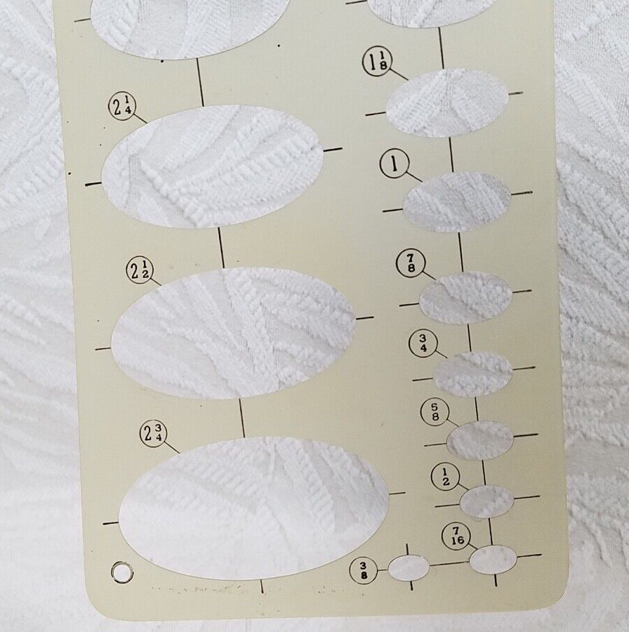 BEROL RAPIDESIGN #401 30° TEMPLATE ENGINEERING DRAFTING ARCHITECT TOOL GUIDE