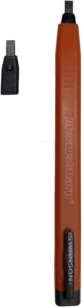 CP216 AlwaysSharp Refillable Mechanical Carpenter Pencil, Two Pack, with 8 More