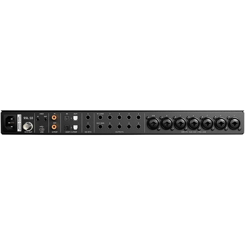 Solid State Logic SSL 18 USB-C Audio Interface