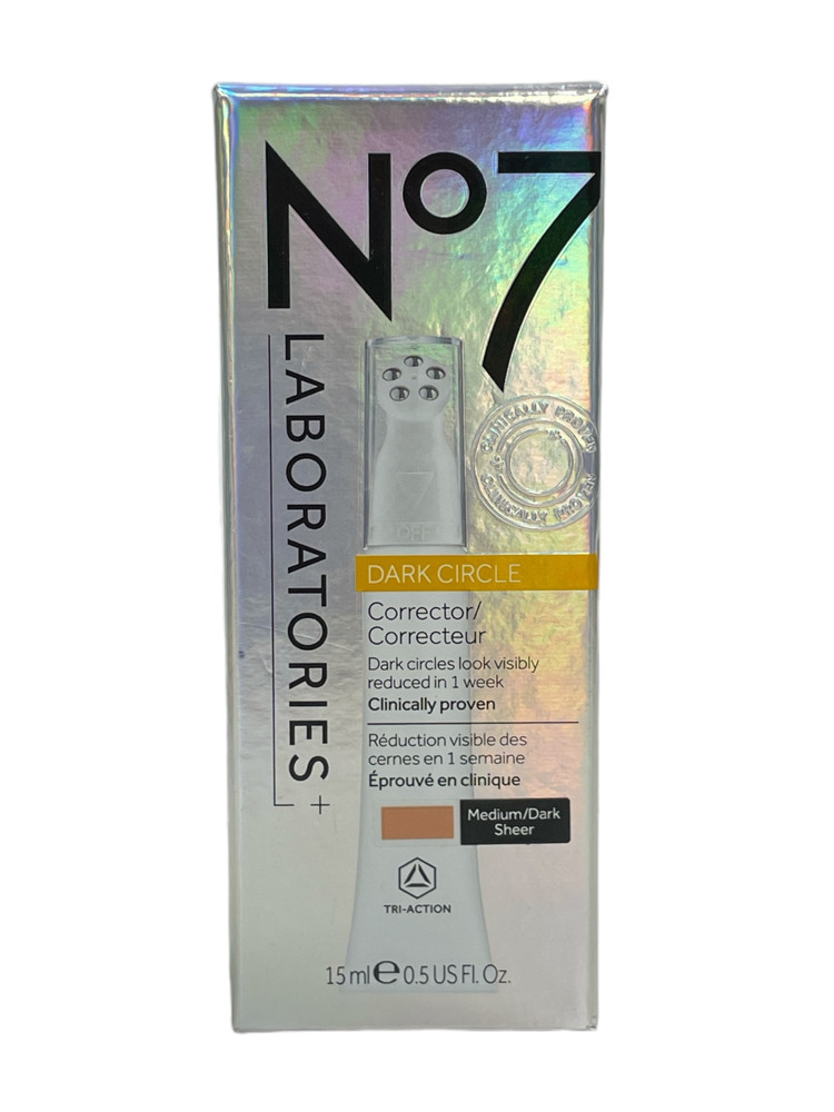 No7 Laboratories Dark Circle Corrector (15ml/0.5fl/Medium /Dark) New