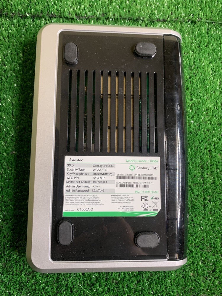 centurylink wifi router c1000a