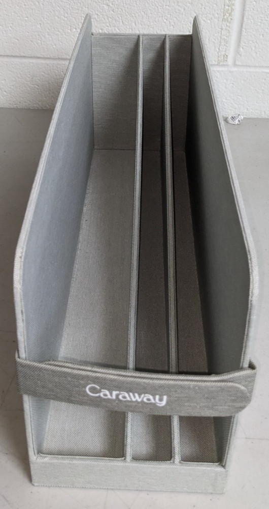 Caraway Non-Stick Ceramic Half Bakeware Easy Clean Set Grey NOB