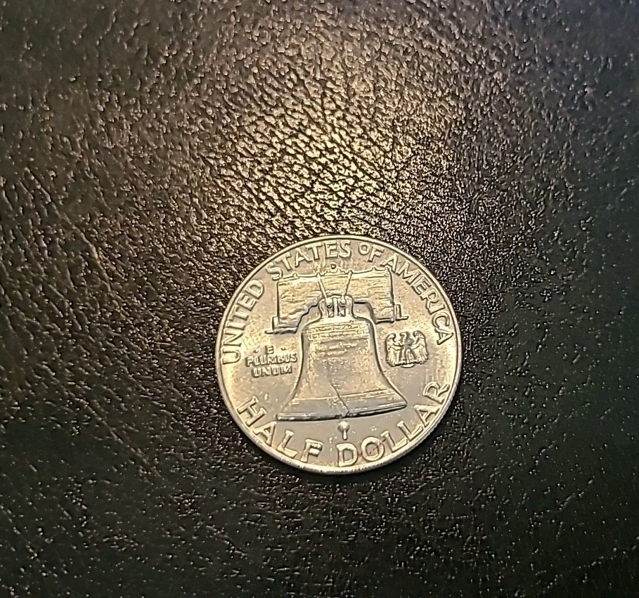 1963 D UNC Franklin Half Dollar FBL Some Luster