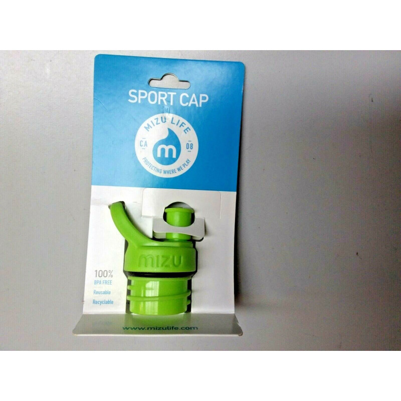 Bouchon verseur Sport Cap vert pour bouteille