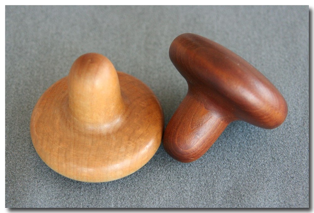 Pressure Positive Original Wood Knobble - Deep TIssue Trigger Point Massage Tool