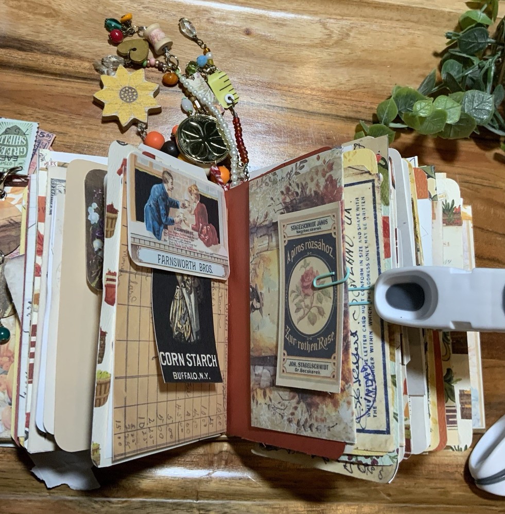 Autumn Fall Handmade Junk Journal