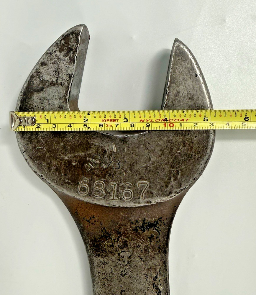 Williams 2-3/8" 14 Open End Wrench Hole