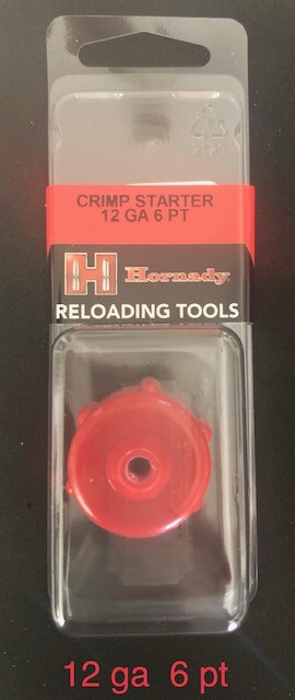 12 ga.  Hornady- 6 point "CRIMP STARTER" - brand new