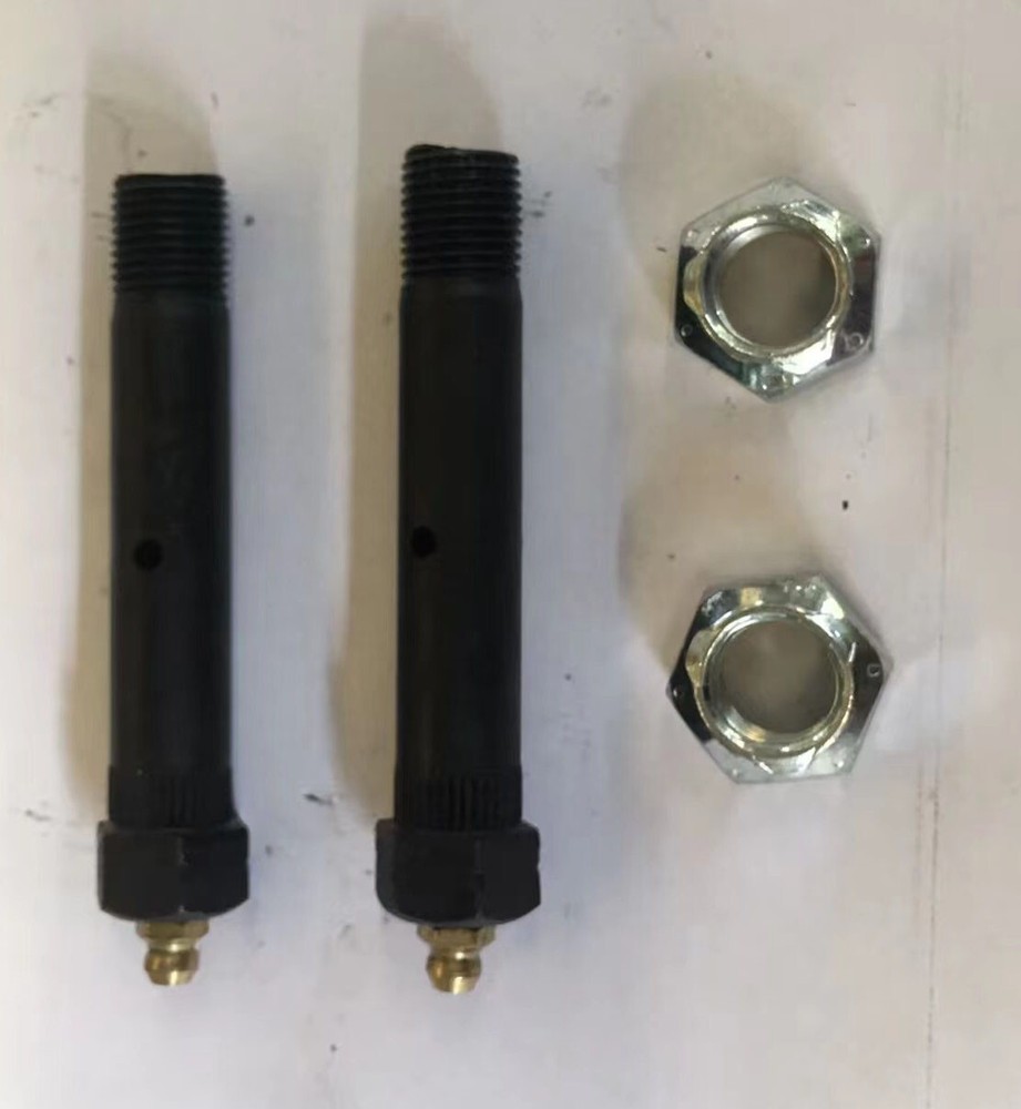 6 (SIX) KIT 3500# Trailer Axle Spring Shackle Grease Type Eye "wet" Bolt 9/16 x3