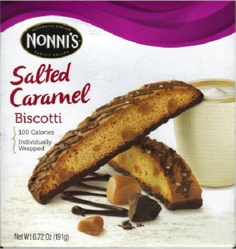 Nonni's Biscotti Salted Caramel