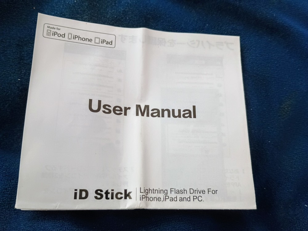 iD Stick 128GB Photo Stick for iPhone Flash Drive, USB Memory Stick