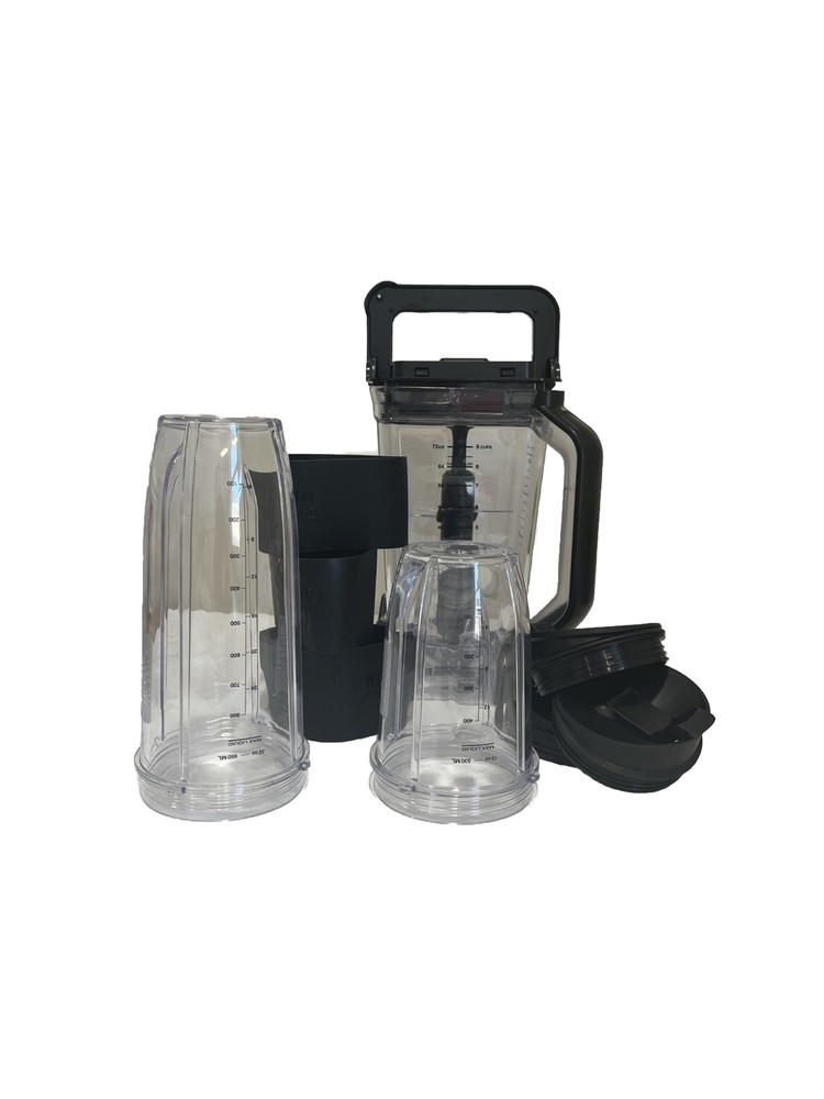 Ninja Auto IQ Replacement Pitchers, Lids, Blades  And Cuffs. Slightly Used