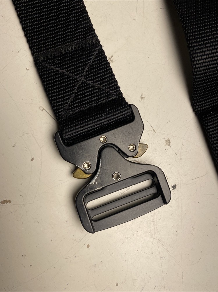 FAIRWIN Tactical Belt Military Quick Release Riggers Web Belt Black