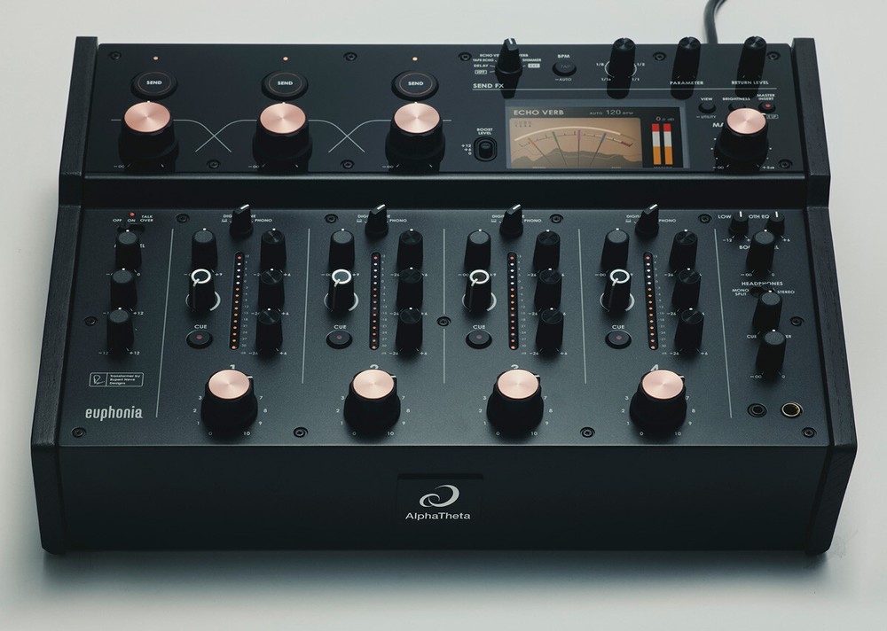 AlphaTheta euphonia Professional Rotary Mixer 4ch