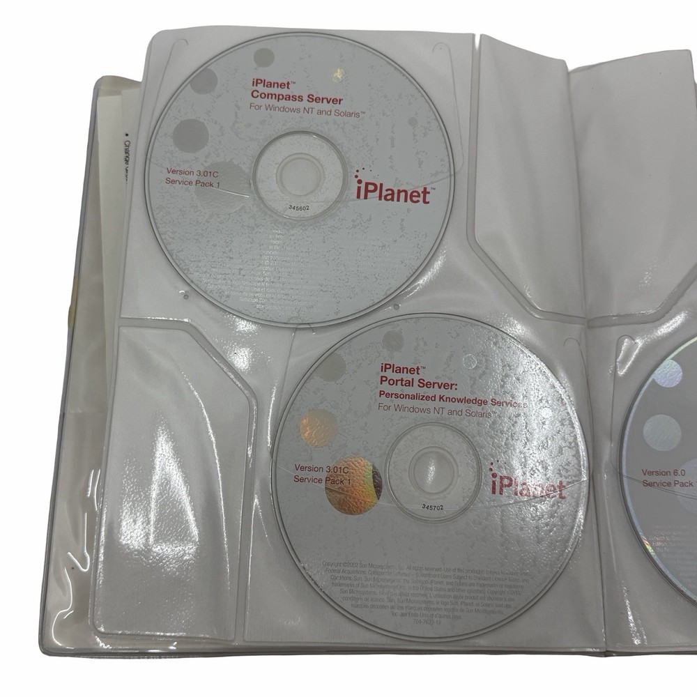 Sun Microsystems Developer Connection iPlanet 6.5 Server Enterprise Software