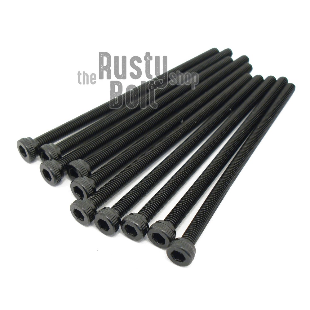 M3 x 60mm, Socket Head Cap Screws, 12.9 Steel, Black