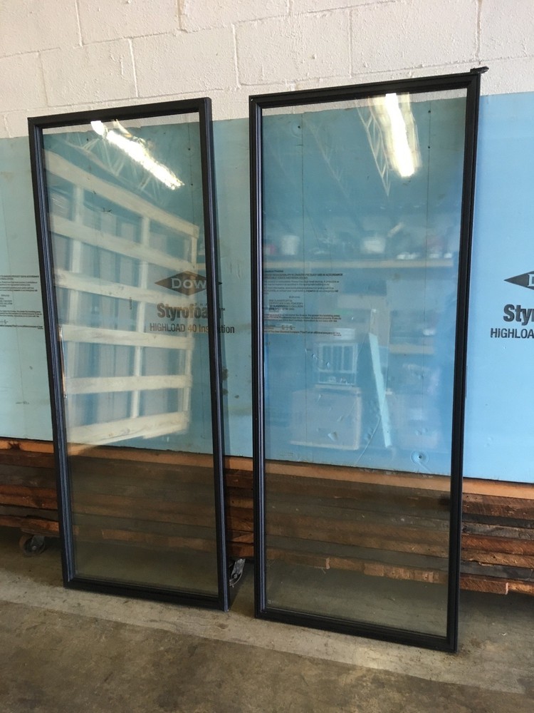 (2) Anthony Glass Doors, 101B,120v