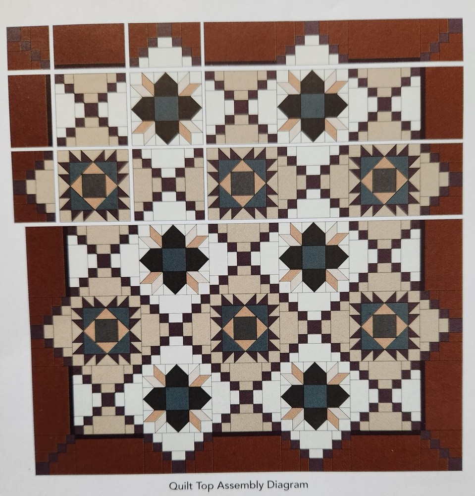 "Sophisticated" Quilt Pattern from 2011 Magazine Intermediate