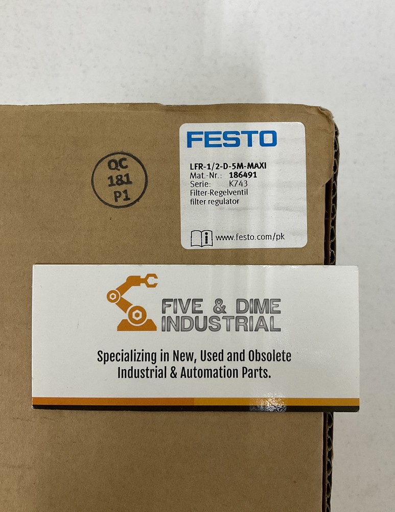 Festo LFR-1/2-D-5M-MAXI Filter Regulator K743