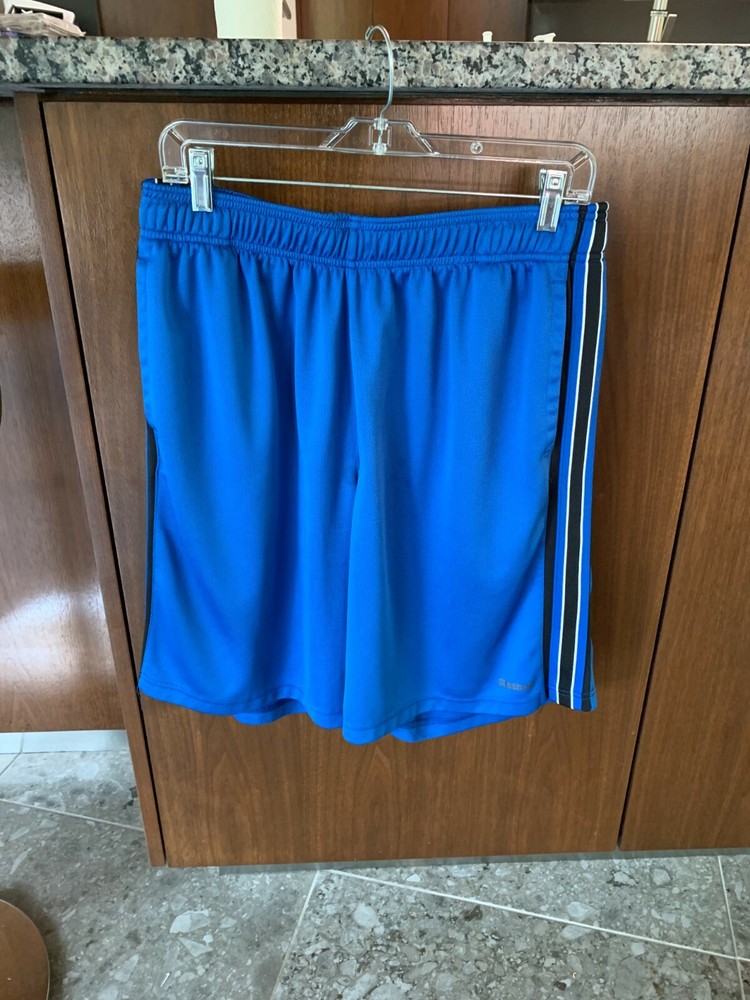 REEBOK Men's Elastic Waist With Draw String, Front Pockets Size:Large