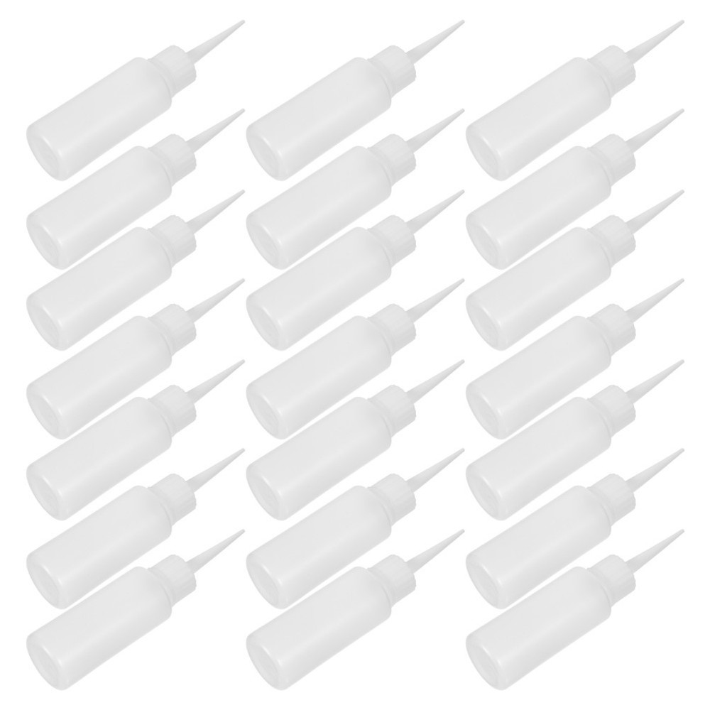 100 Pcs Sewing Agent Bottle Squeeze with Needle Tip Fine Bottles