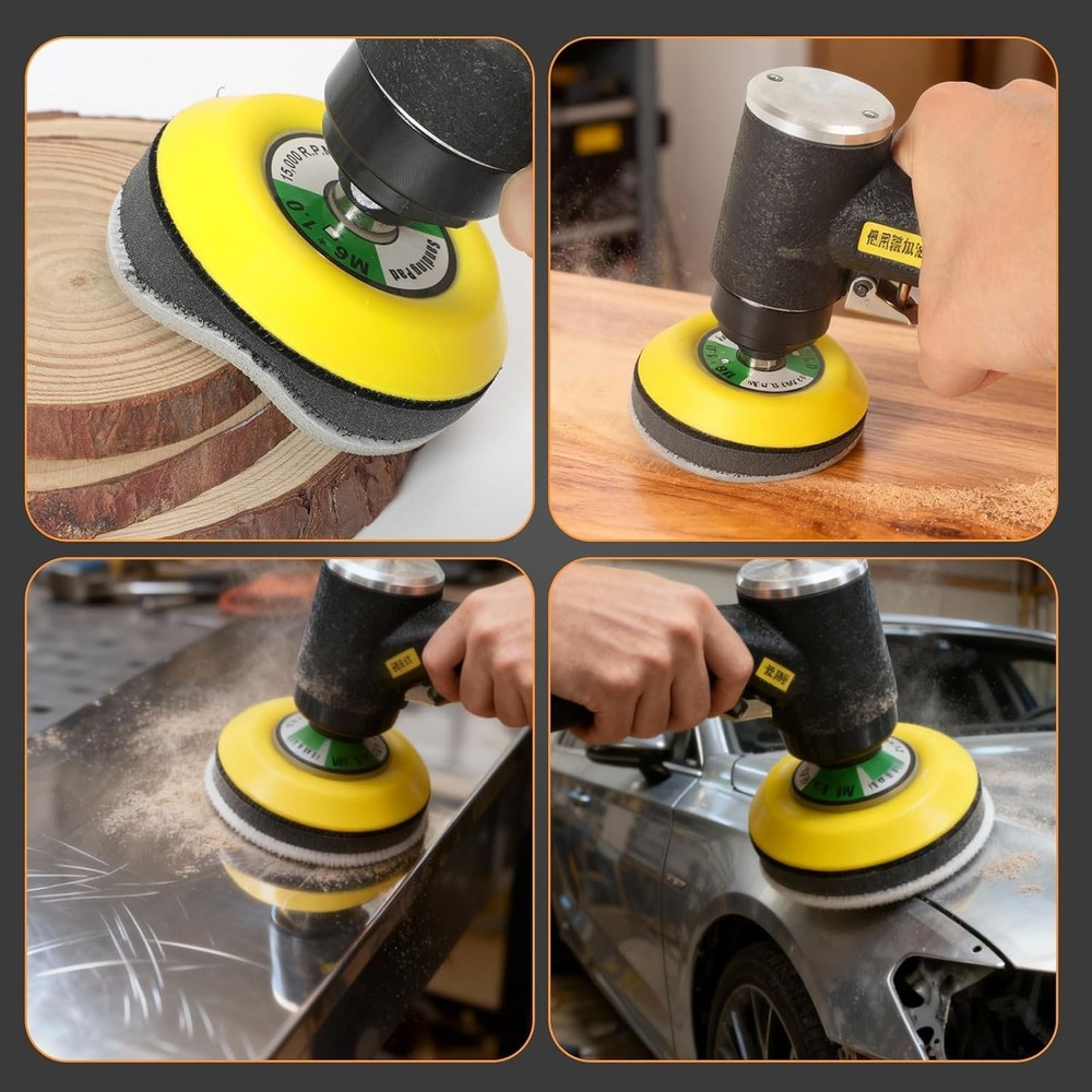 2 Inch Interface Pad: 9 Pack Hook & Loop Foam Sanding Discs Backing Pads Repl...