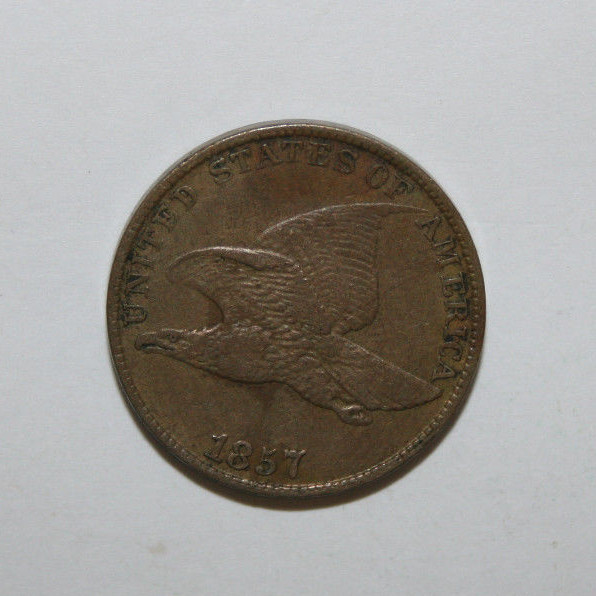 1857 FLYING EAGLE CENT   C33