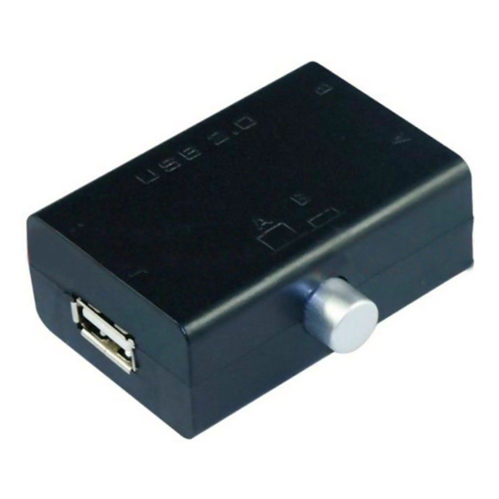 2-Port USB 2.0 Sharing Share Switch Box Hub PC Computer Scanner Printer Manual