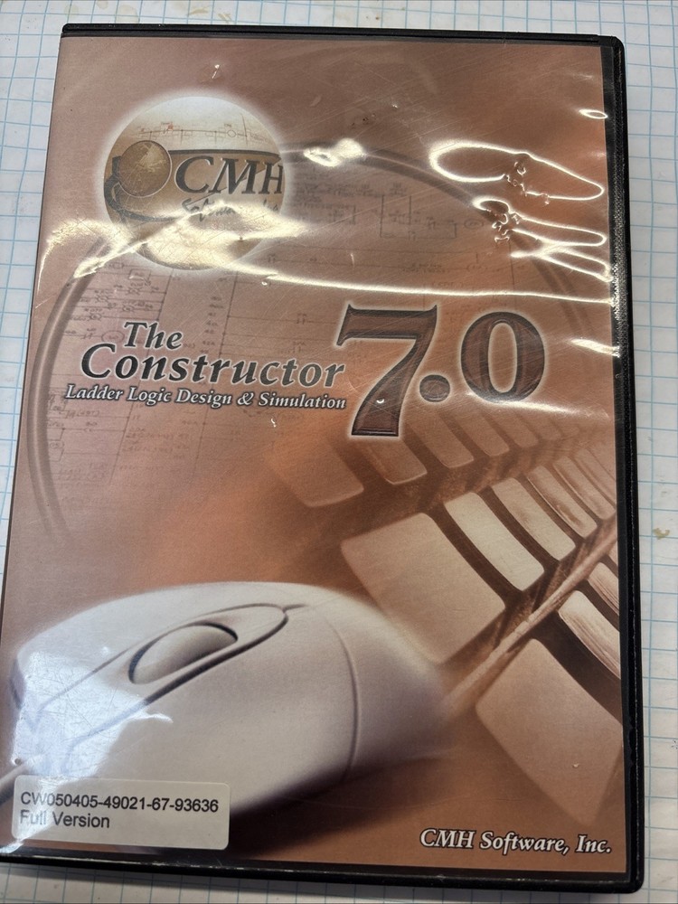 The Constructor 7.0 Ladder Logic Design & Simulation